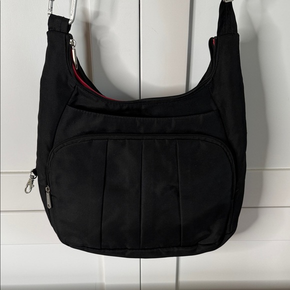 Travelon Handbags - TRAVELON Black Crossbody Shoulder Bag Unisex - Lightweight Everyday Carry